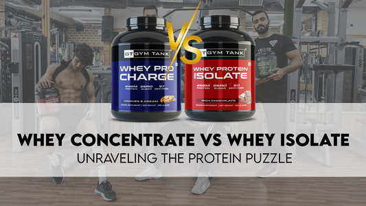 Whey concentrate vs whey isolate