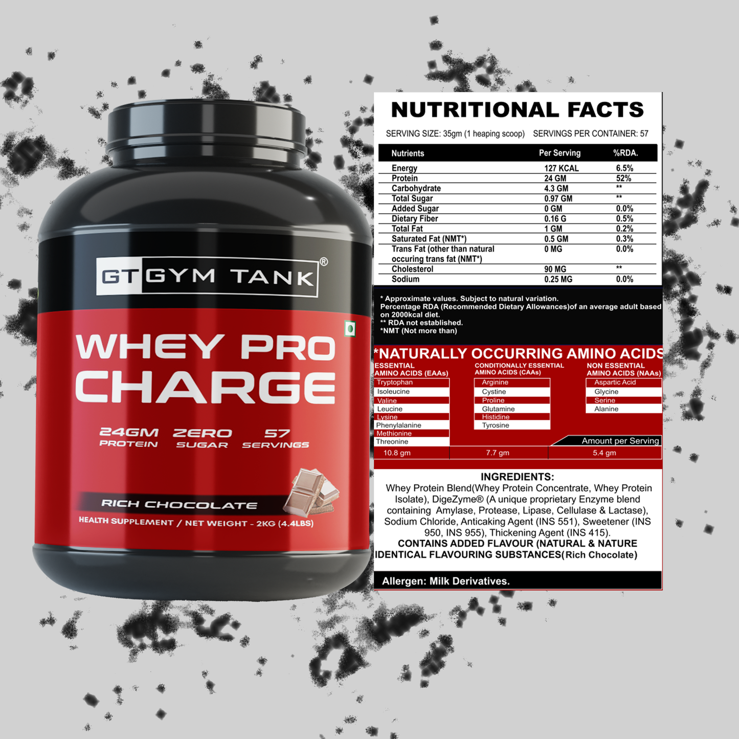 Whey pro charge protein