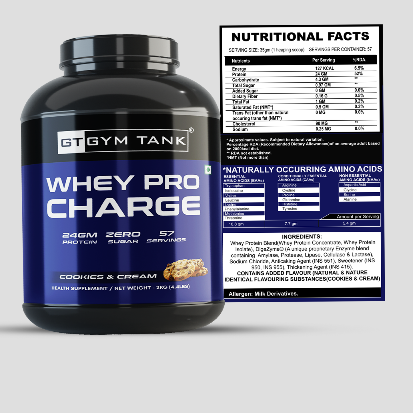 Whey pro charge protein